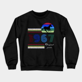 53 Years Old - Made in 1967 - 53th Birthday Men Women Crewneck Sweatshirt